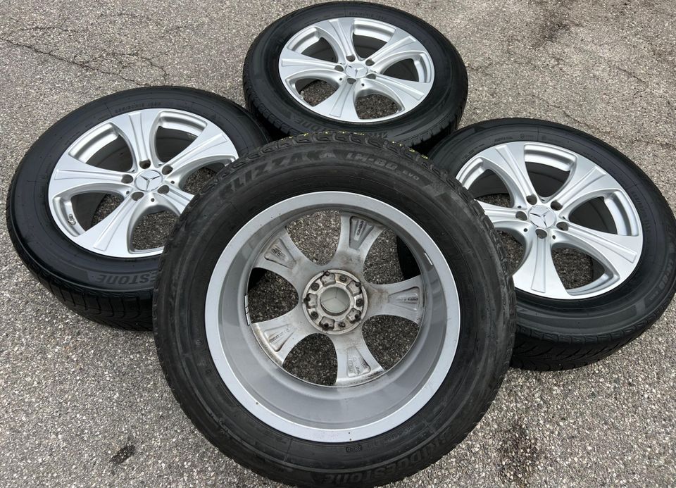 4 ORIGINAL 18" ALUFELGEN MERCEDES GLC-KLASSE A2534010800 #1F2L in Bad Tölz