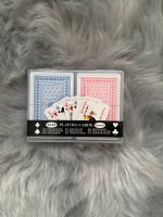 Skat Romme Pokerkarten 2x 56er Spielkarten Set Blau Rot Nordrhein-Westfalen - Löhne Vorschau