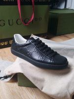 Gucci Ace Sneaker 42,5 Schuhe Herren schwarz Leder GG NEU Bayern - Augsburg Vorschau