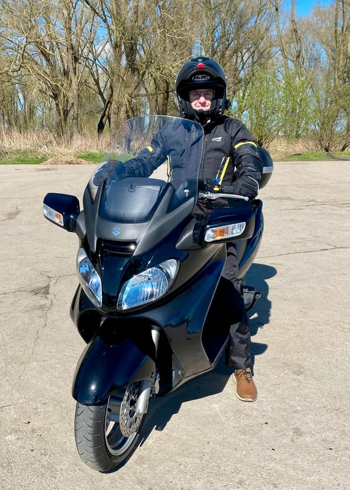 Stellplatz für meinen Motorroller in Buchholz in der Nordheide