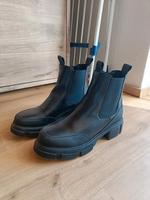 Schwarze Stiefel in Größe 40 zu verkaufen Bayern - Hemau Vorschau