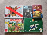 Hasenjagd, Rummy, Exit Katakomben des Grauens, Catan das Duell Sachsen - Chemnitz Vorschau