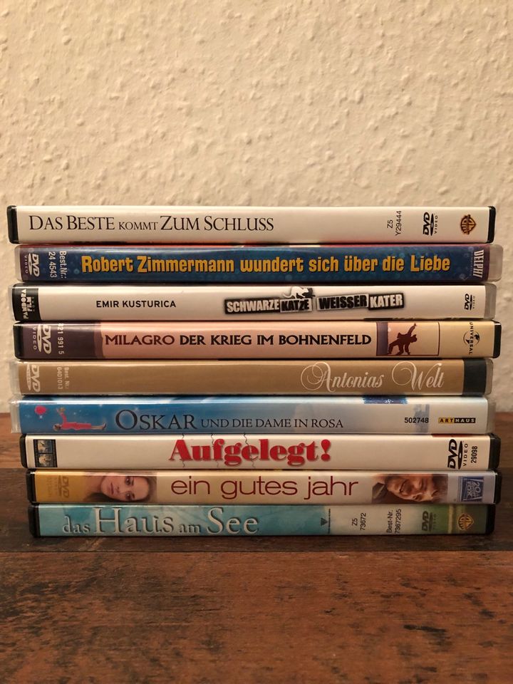 Diverse DVD‘s für Sammler oder Flohmarkt in Dielheim