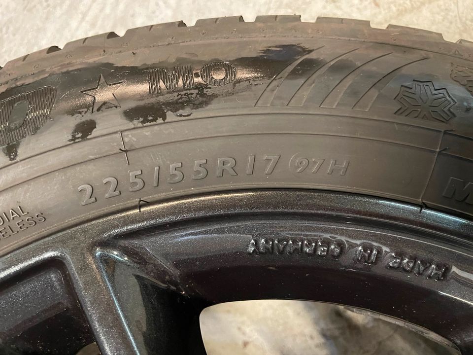 Winterradsatz - BBS SX Dunlop 225/55R17 in Hiddenhausen