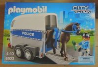 Playmobil City 6922 Polizeipferd mit Anhänger Reiterin Top Berlin - Spandau Vorschau