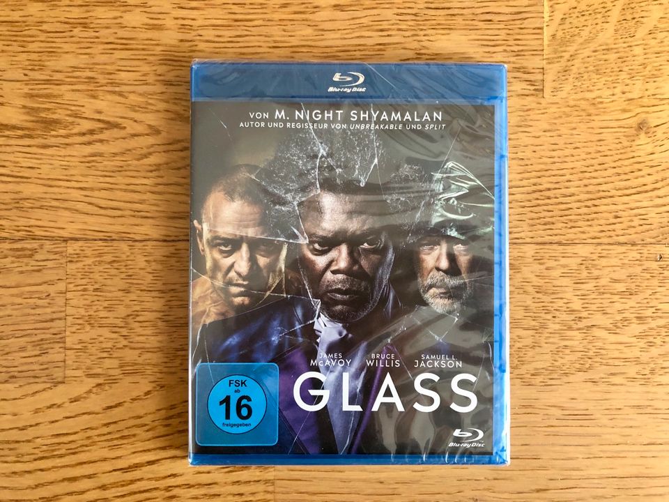 OVP Blu-ray Disc Glass Bruce Willis Samuel L. Jackson in München