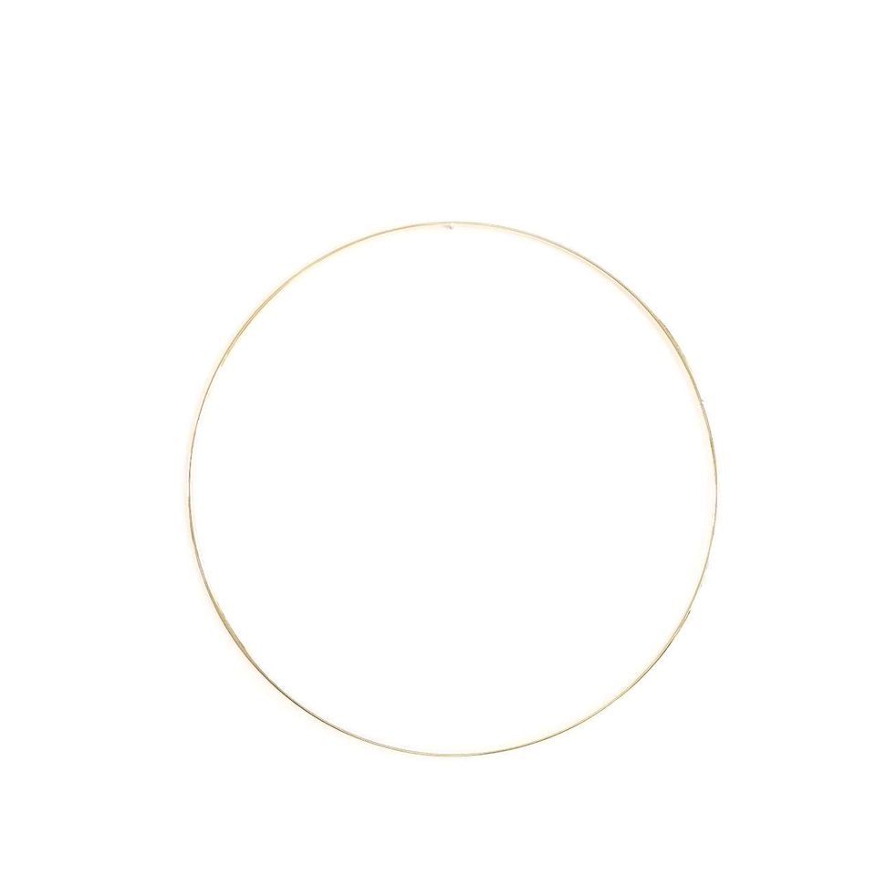 Metallringe gold | 15 oder 20 cm | Verleih in Neuwied