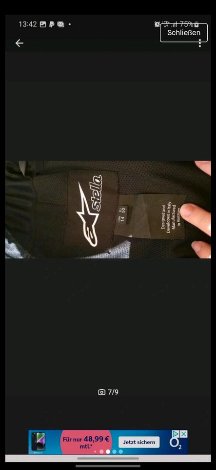 Alpinestars Lederhose Damen NEU! in Wolnzach