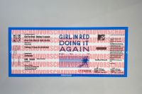 Ticket zum aufhängen/ Girl in red-24 Niedersachsen - Celle Vorschau