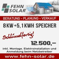 8 kW Photovoltaik mit 5.1 kWh Speicher schlüsselfertig Niedersachsen - Moormerland Vorschau