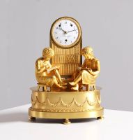 Antike Uhr, Pendule, La Bibliotheque, Frankreich, Empire um 1820 Münster (Westfalen) - Gievenbeck Vorschau