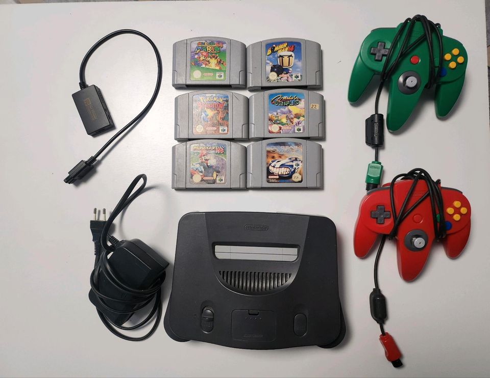 Nintendo 64 mit Spielen zu verkaufen. in Kulmbach