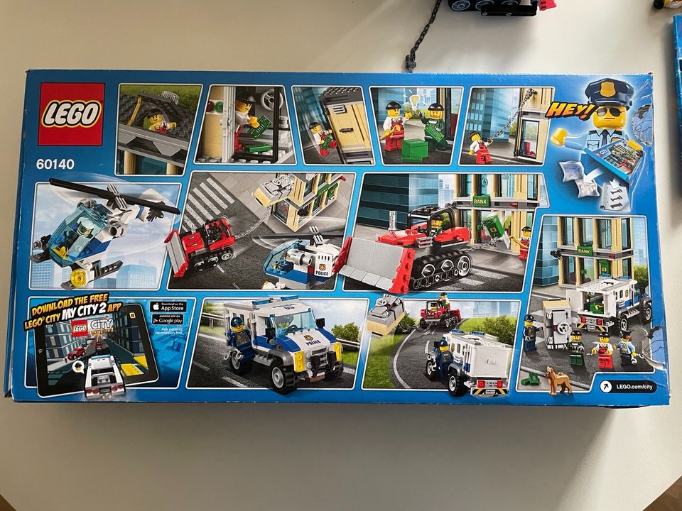 Lego City 60140 Bankraub mit Planierraupe Polizei Hubschrauber in Jever