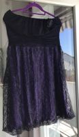 Kleid Orsay Größe 40/42 schwarz lila mit Spitze Hessen - Obertshausen Vorschau