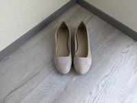 Ballerina/Ballerinas Gr. 41 creme beige braun, wie NEU! Bayern - Würzburg Vorschau