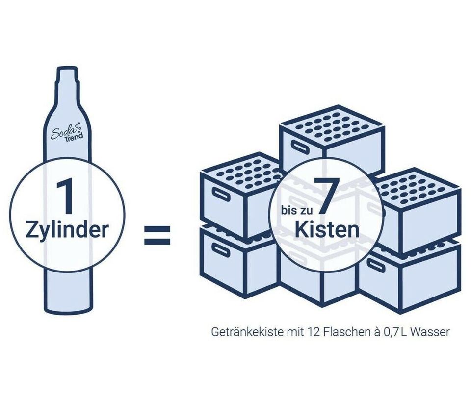 Tausch Grohe Blue Home Zylinder Kartusche Co2 Sprudel Sodastream in Übach-Palenberg