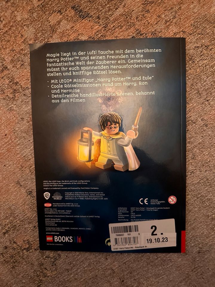 Lego Harry Potter Rätsel Buch in München