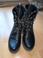 Panama Jacke Schnürstiefel Fortune Combat Boot schwarz weiß 41 Dresden - Cotta Vorschau