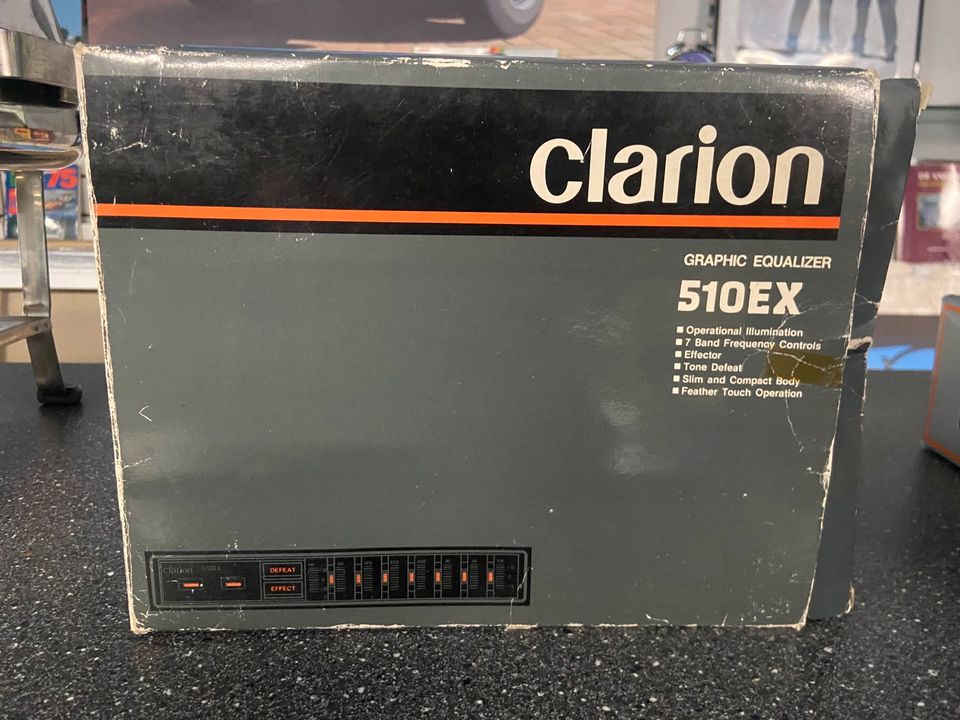 Clarion 510EX Graphic equalizer in Neubrandenburg