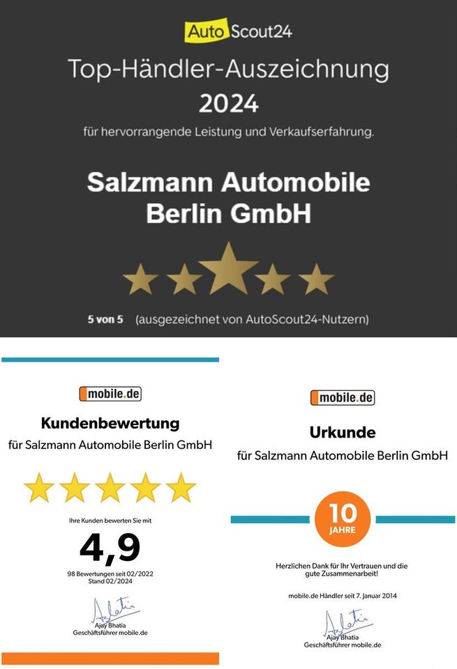 Mercedes-Benz Sprinter 313 CDI//Hochdach//1.Hand//HU NEU//TOP in Berlin