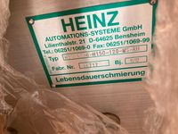 Kurvengetriebe Schrittgetriebe Heinz HSG140-6-H150-120-MS-RH neu! Bayern - Augsburg Vorschau