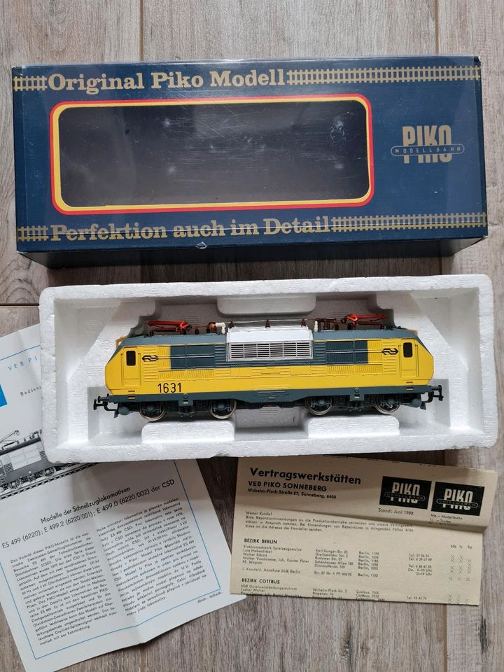 Seltene Piko HO Modell Lokomotive 1:87 1631 in Aue