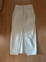 Maxi Jeans Rock Mango Gr. S Schlitz vorne wie neu Wollweiss Nordrhein-Westfalen - Ahlen Vorschau