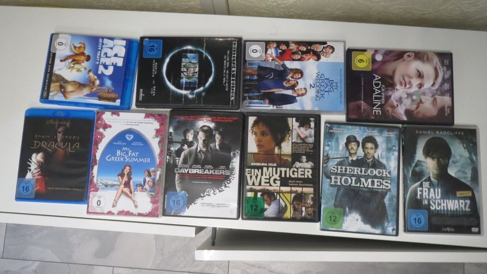 DVD Sammlung Spielfilme, Horror Film, Kinder Film u.v.m. in Dieburg