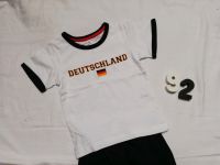 Palomino Deutschland T-Shirt weiß schwarz Gr. 92 Fanshirt EM Bayern - Kasendorf Vorschau