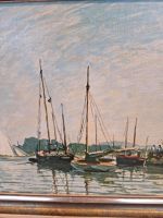 Kunst Druck nach Monet Segelboote Replik Gemälde Herzogtum Lauenburg - Mölln Vorschau
