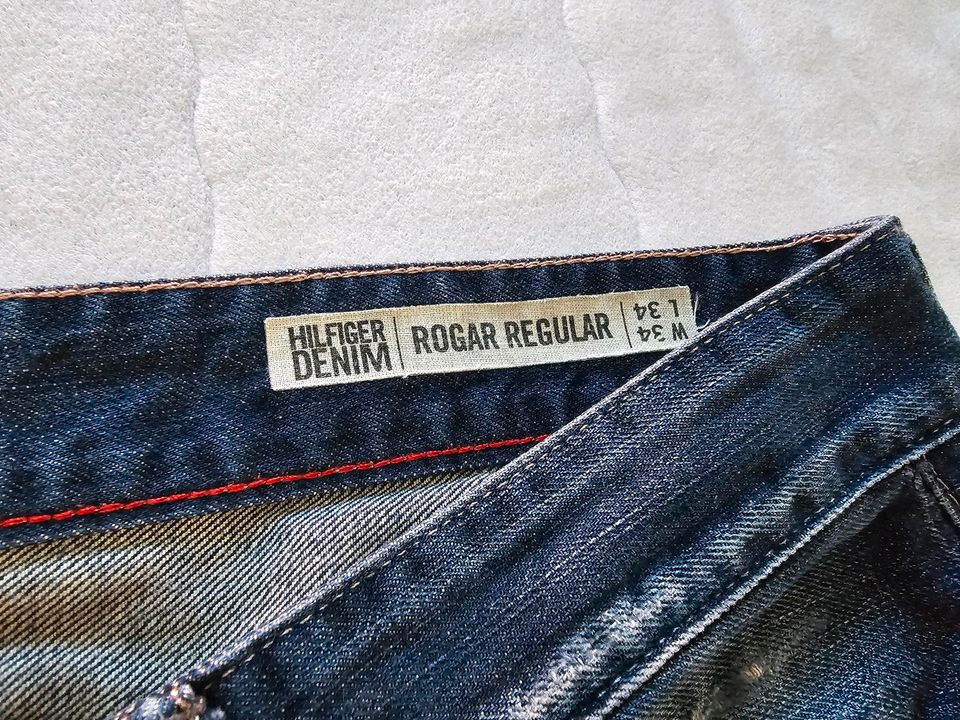 Herren Jeans hilfiger rogar regular  neu W34 L34 in Hattorf am Harz