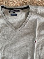 Tommy Hilfiger Organic Cotton L Pulli Pullover V-Ausschnitt Grau Hessen - Liederbach Vorschau