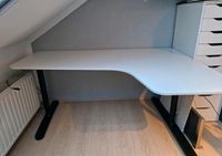 Bekant Schreibtisch Ikea weiß / schwarz Nordrhein-Westfalen - Eschweiler Vorschau