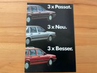 VW Passat B2 Typ 32B Prospekt 1985 3x Passat neu aus Sammlung Bayern - Nandlstadt Vorschau