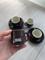 Nestle espresso Tasse Untertasse Linkshänder Rechtshänder vintage Hessen - Hofgeismar Vorschau