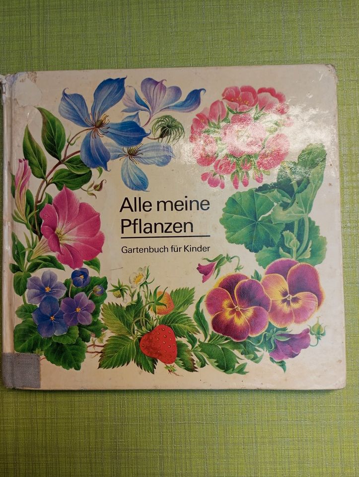 Alle meine Pflanzen Gartenbuch für Kinder /DDR 1985 in Jessen (Elster)