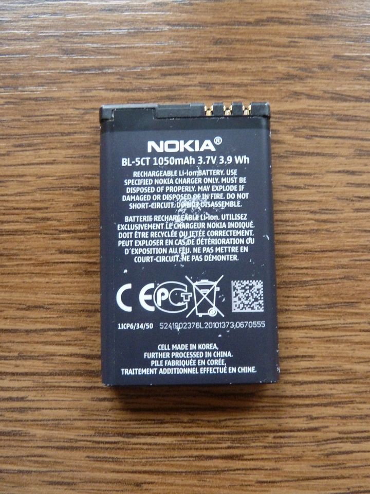 Original Akku Nokia BL-5CT in Sachsen - Tannenberg | Nokia Handy gebraucht  kaufen | eBay Kleinanzeigen ist jetzt Kleinanzeigen