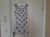 Kleid Sommerkleid mit Glitzersteinen Gr M weiß schwarz Bayern - Ursensollen Vorschau