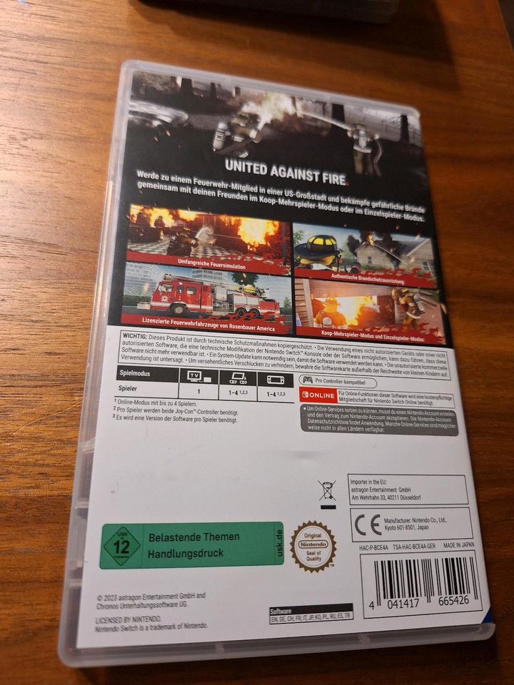 FireFighting Simulator The Squad Nintendo Switch Feuerwehr in Nottuln