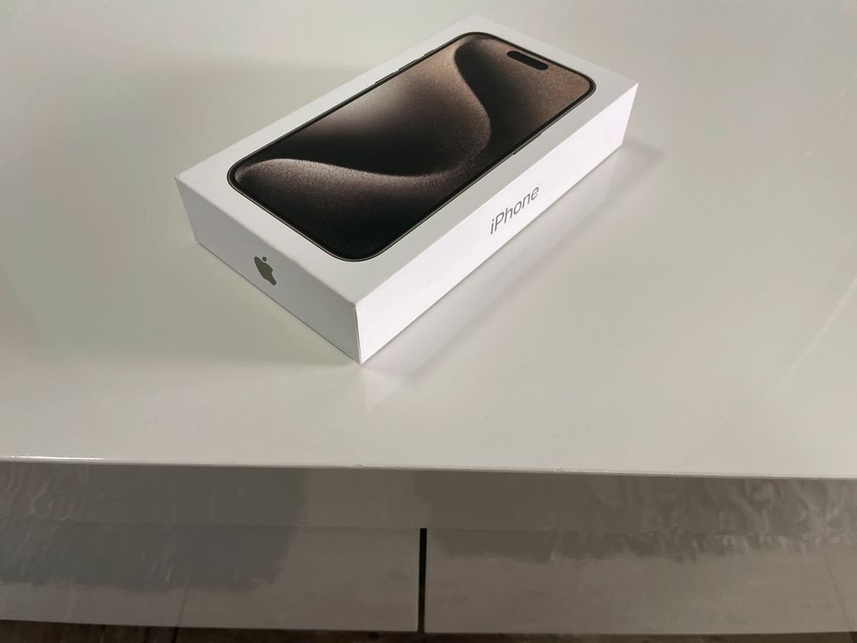 iPhone 15 Pro|NEU|128GB|GARANTIE|Rechnung|Titanium|Anlieferung✅ in Viersen