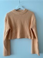 H&M Crop Pullover Rippmuster orange GR XS Frankfurt am Main - Westend Vorschau