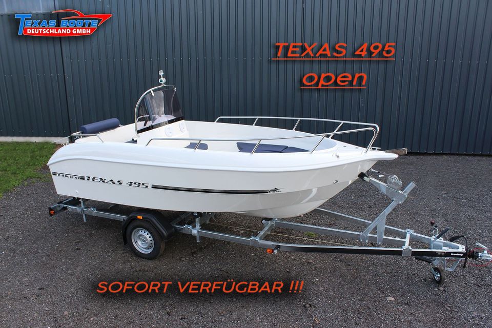 TEXAS 495 open • Winterpreis-Rabatt • Sportboot • sofort verfügbar • in Waren (Müritz)