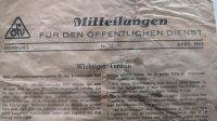 Mitteilung ÖfD April 1953 Niedersachsen - Bremervörde Vorschau