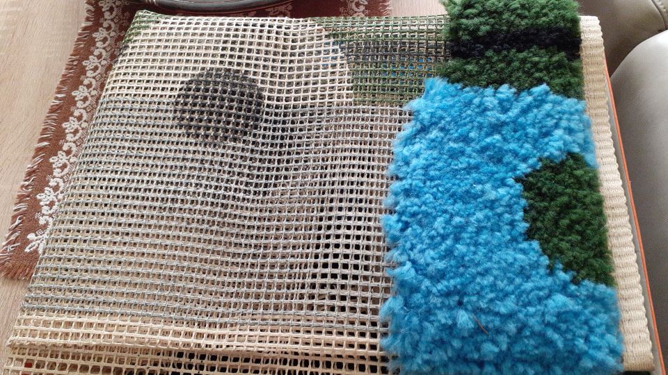 Teppich zum Selberknüpfen 50 X100 neu in Reinbek