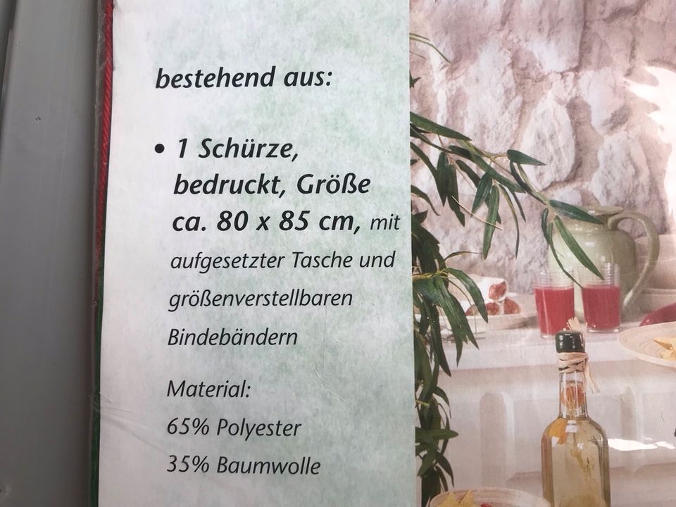 Schürze und Handtuch NEU OVP Weihnachtsgeschenk in Hamburg