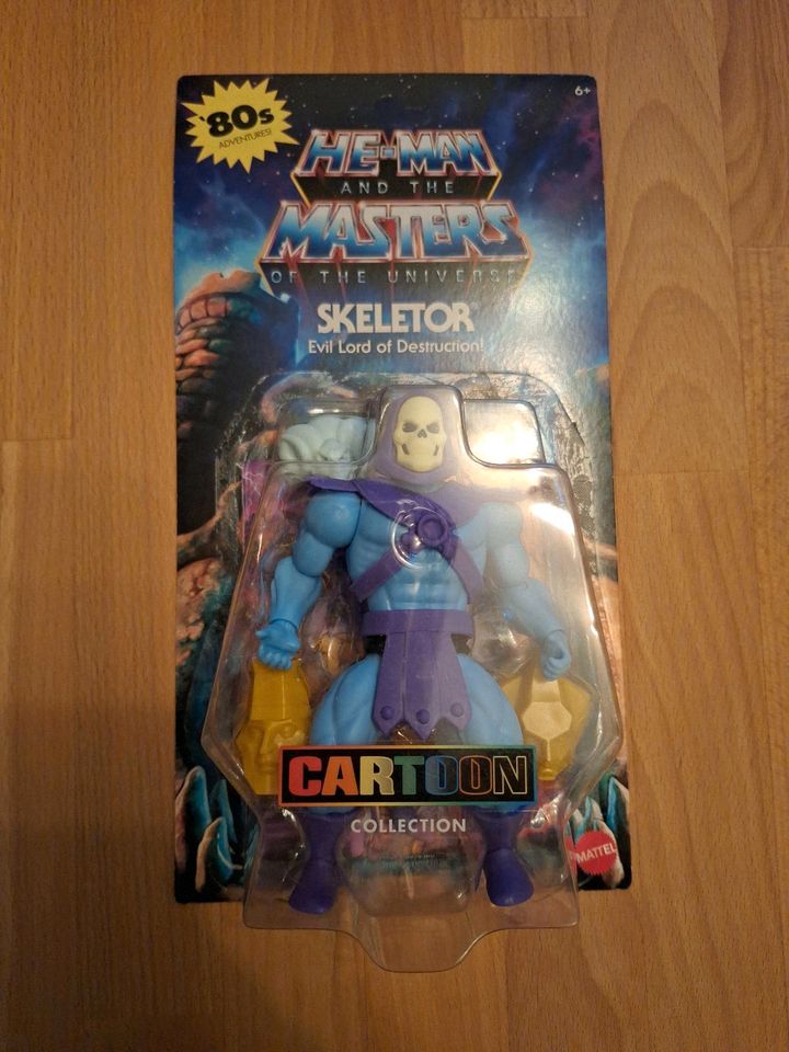 Master of the Universe Origins Cartoon Skeletor US Karte Neu/Ovp in Meinerzhagen