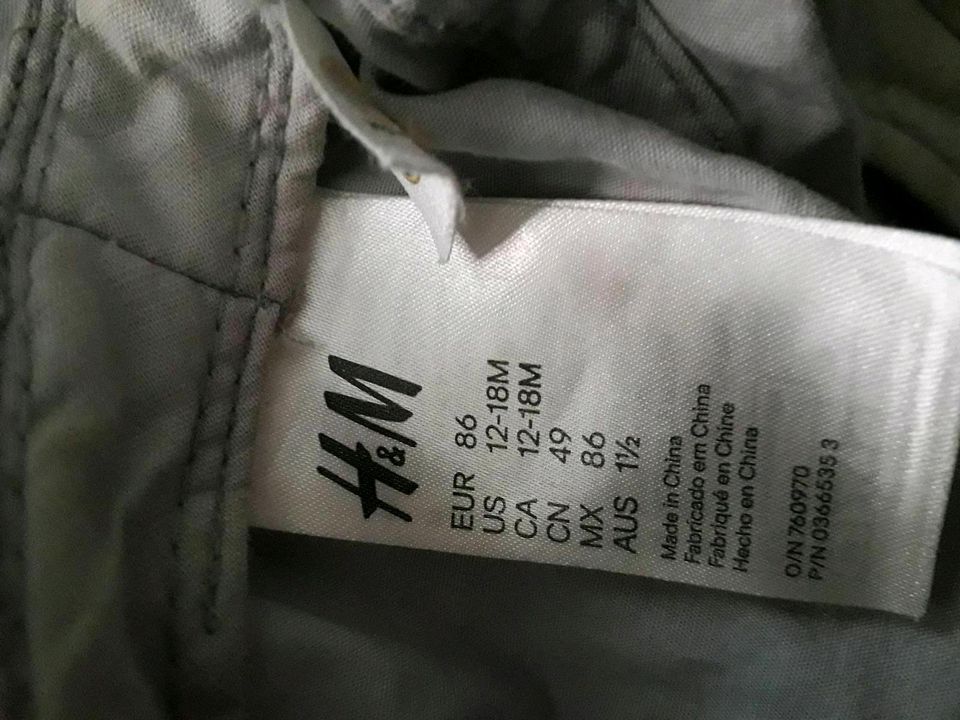 Mützen Gr. 80/86 H&M je 1 € in Dresden