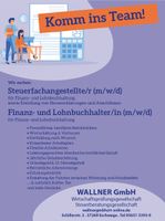 Steuerfachangestellte/r (m/w/d) Hessen - Eschwege Vorschau