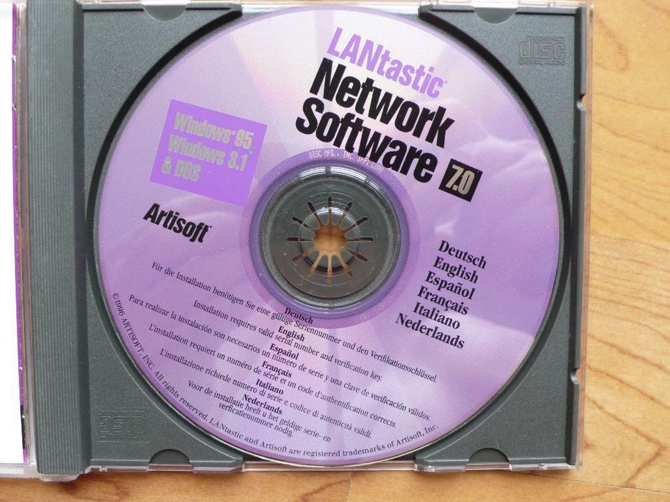 LANtastik Ver. 7 , Network Software in Schiltberg