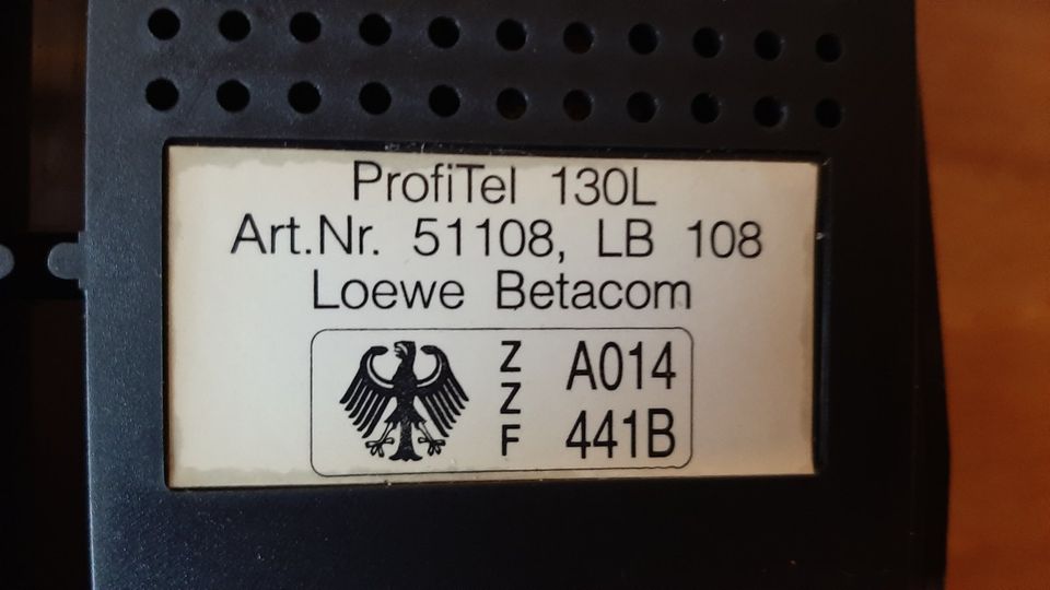 Loewe Betacom analog Telefon ProfiTel 130L Retro in Holzwickede